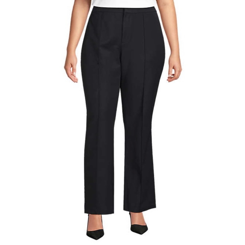 Lands' End Black Flare Women's Pants